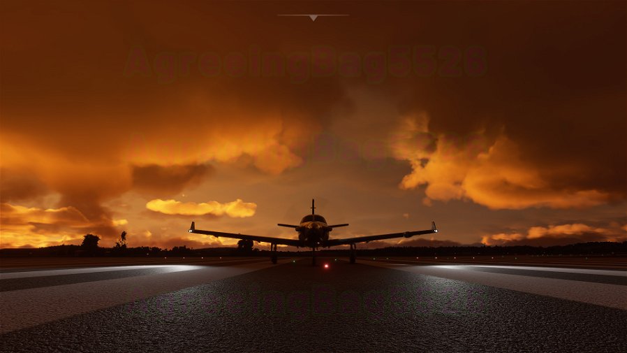 Immagine di Microsoft Flight Simulator, immagini fotorealistiche ci mostrano i cieli in notturna