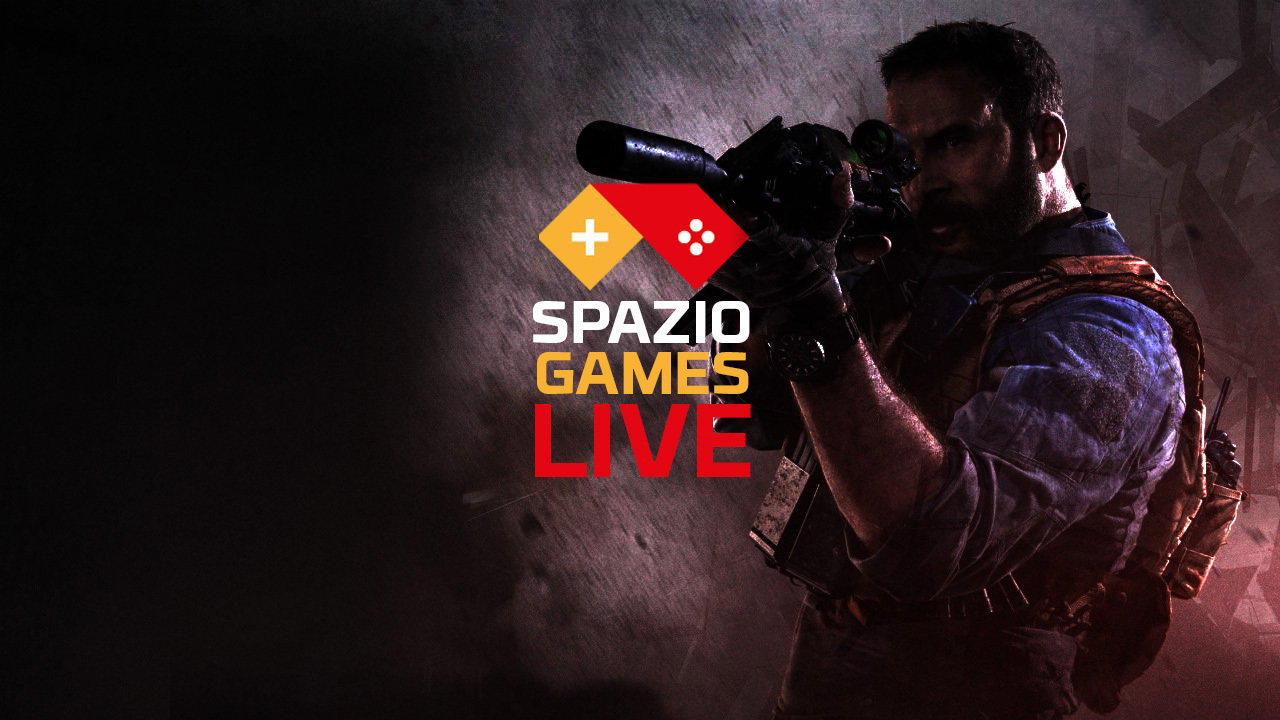 SpazioGames Live: dalle 21.00 Call of Duty con Giulia