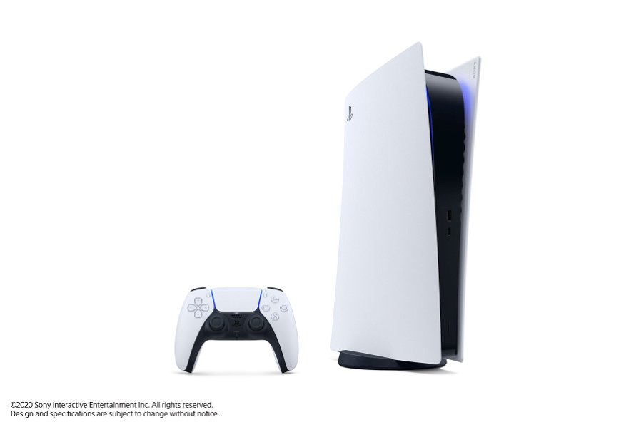 Immagine di PS5 rossonera avvistata nel materiale marketing di Sony