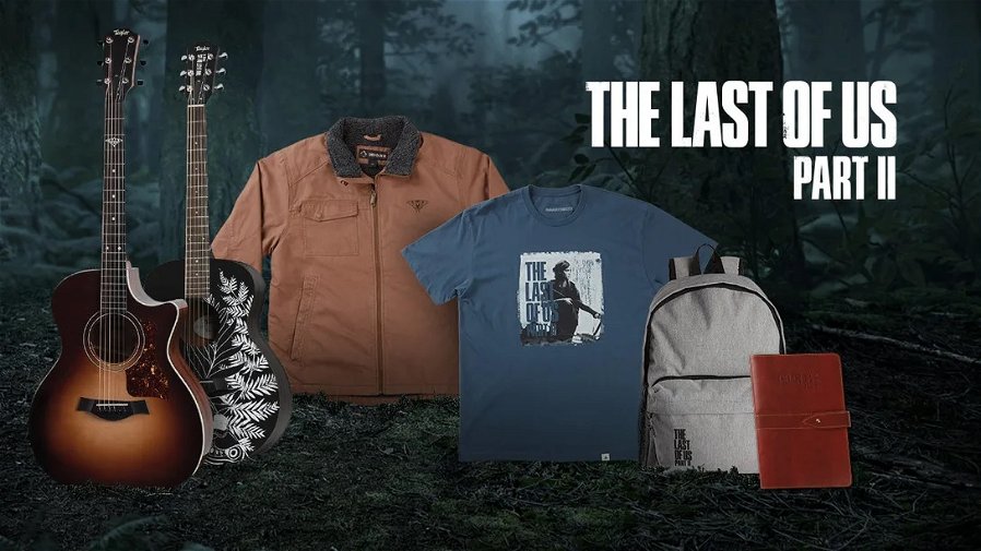 Immagine di The Last of Us Part II, nel merchandise ufficiale c'è anche la chitarra (e le paperelle)