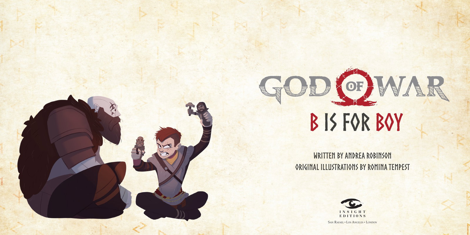 God of War diventa un libro illustrato per bambini (o quasi)