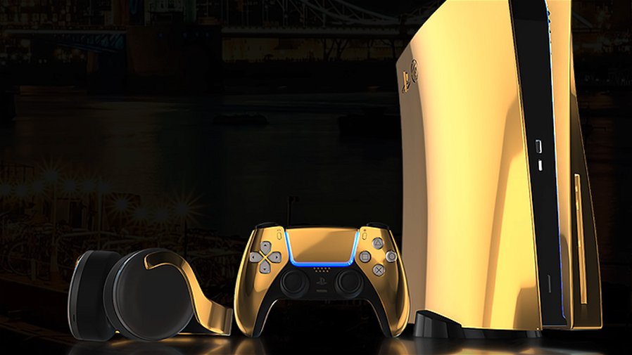 Immagine di PS5 bianca non vi piace? Potrete sempre comprarla in oro 24K