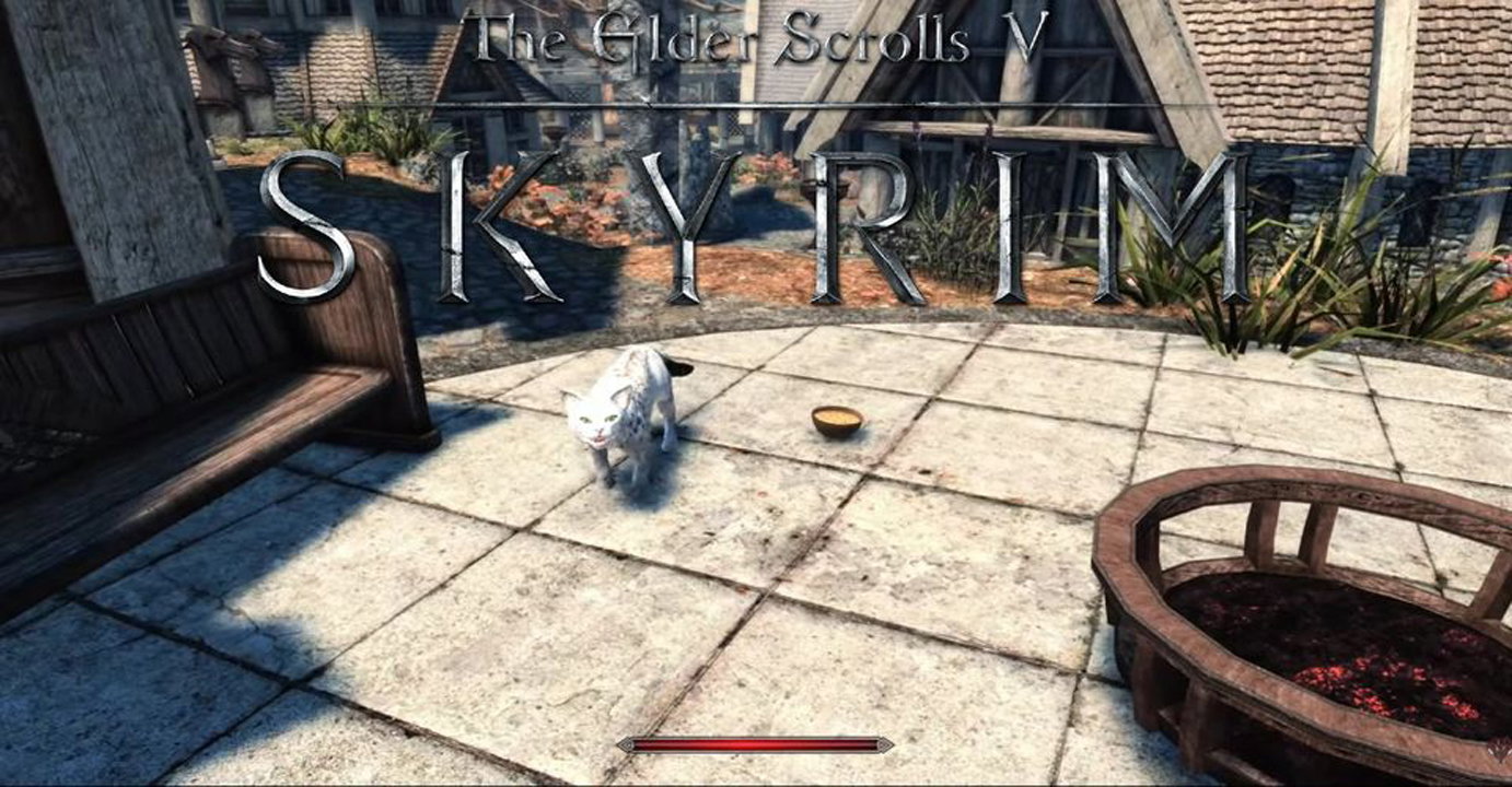 The Elder Scrolls V Skyrim: la mod coi gatti vi farà venire voglia di rigiocarlo
