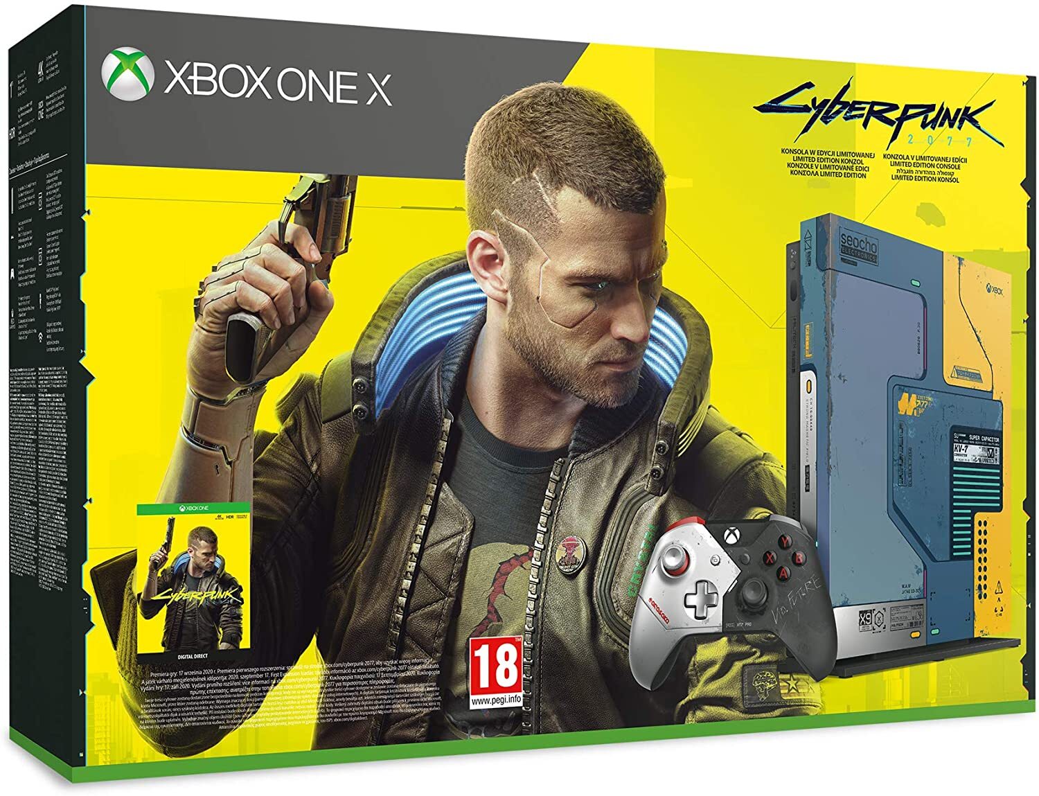 Xbox One X Cyberpunk 2077 di nuovo disponibile su Amazon